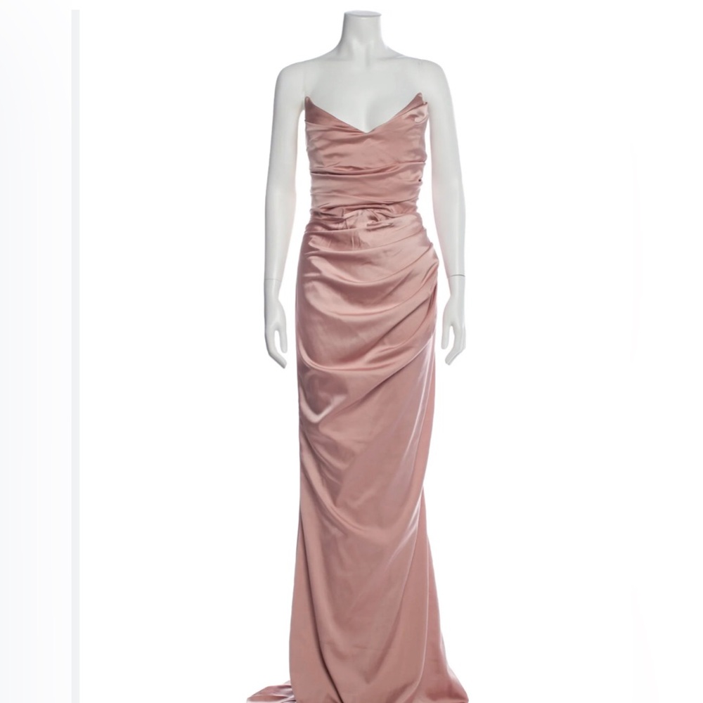 Sophisticated Blush Maxi Dress